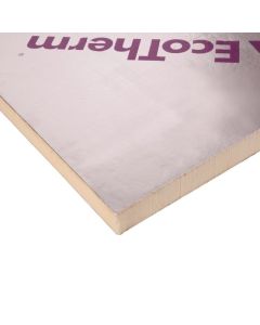 90mm EcoTherm Eco-Versal PIR Insulation Board 2400x1200mm