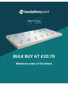 BULK BUY 70mm Recticel Eurothane GP PIR Insulation Board 2400x1200mm