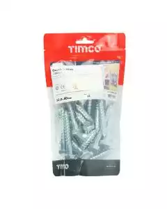 12.0 x 80mm Timco Coach Screw Hex Zinc (TIMbag of 25)