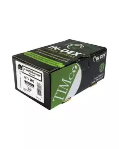 6.7 x 200 mm Timco Timber Frame Construction and Landscaping Screws Hex Exterior Green Organic (Box of 50)