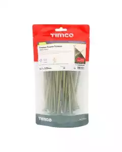 6.7 x 125 mm Timco Timber Construction and Landscaping Screws Wafer Exterior Green (TIMbag of 30)