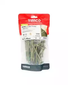 6.7 x 95 mm Timco Timber Construction and Landscaping Screws Wafer Exterior Green (TIMbag of 50)